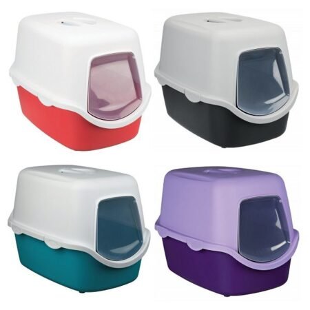 CAT LITTER BOX WITH COVER