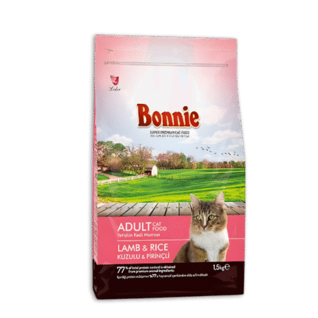 BONNIE ADULT CAT FOOD LAMB