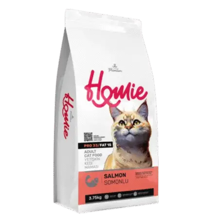 HOMIE SUPER PREMIUM ADULT DRY CAT FOOD SALMON