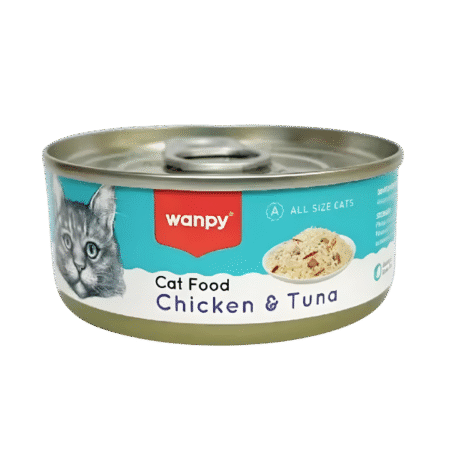 WANPY CANNED CAT FOOD TUNA & CHICKEN