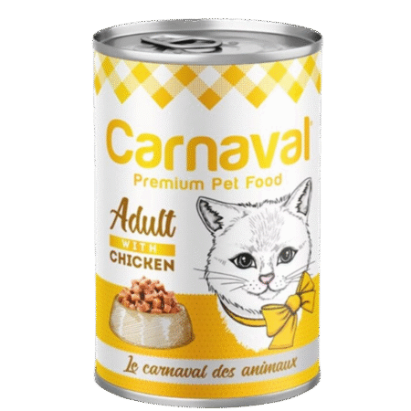 CARNAVAL PREMIUM CAT FOOD GOURMET WITH CHICKEN