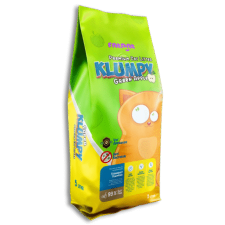 PREMIUM KLUMPY CAT LITTER GREEN APPLE