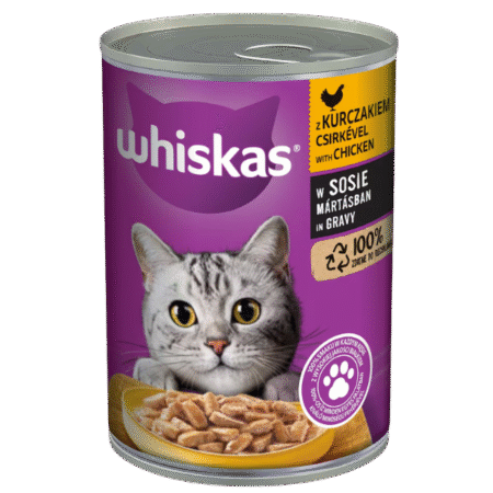 WHISKAS CANNED CAT FOOD CHICKEN